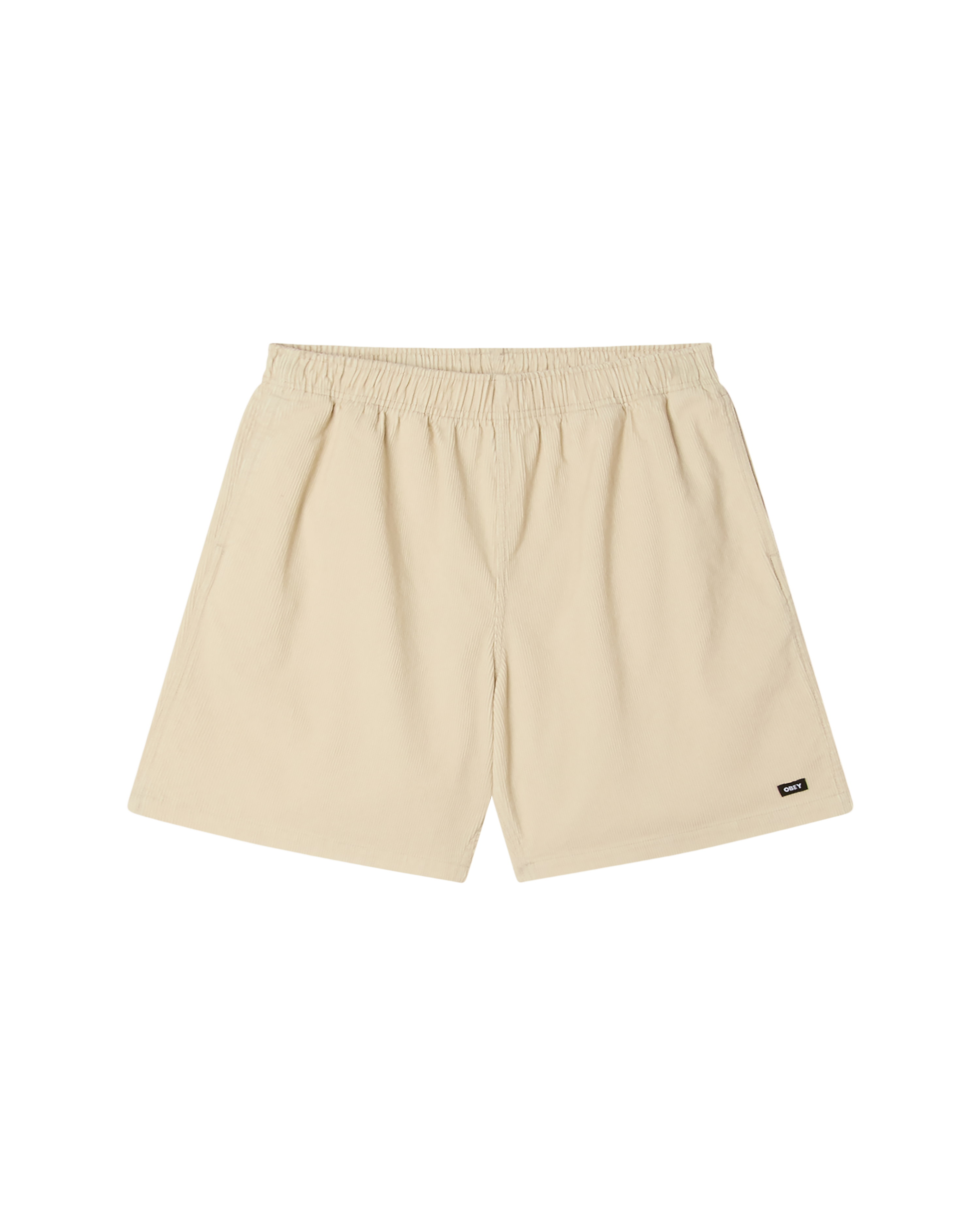 Obey Horizon Short Birch Faded Herren Kurze Kord Hose ungebleicht